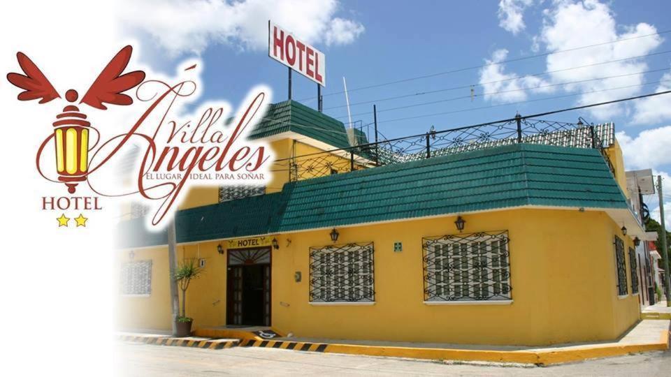 Hotel Villa Angeles Campeche Exteriör bild